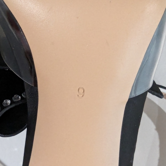 FSJ Bow Clear Stiletto Heels 9 - Picture 7 of 9